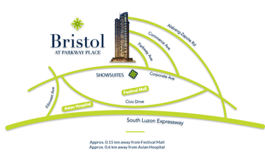 RUSH! 1BR Bristol Parkway Place, Filinvest City Alabang