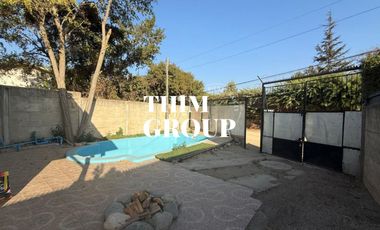 SE ARRIENDA CASA DE 1 PISO CON PISCINA PARADERO 32 OLMUE