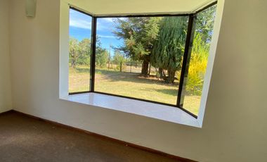 Venta Parcela de 5000 mts2 camino Huichahue con casa regularizada de 3 dormitorios 2 baños de concreto