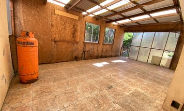 Venta Parcela de 5000 mts2 camino Huichahue con casa regularizada de 3 dormitorios 2 baños de concreto