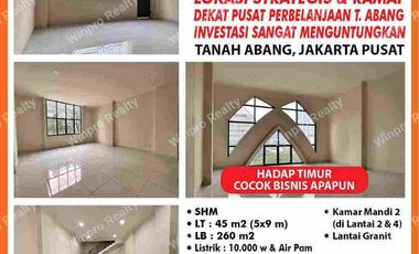Dijual Ruko Strategis Tanah Abang