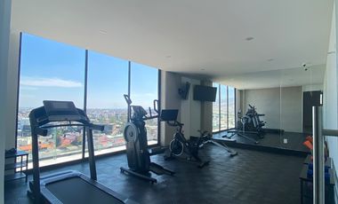 Departamento amueblado en renta a 4 cuadras de plaza Mayor