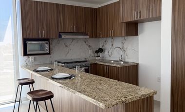 Departamento amueblado en renta a 4 cuadras de plaza Mayor