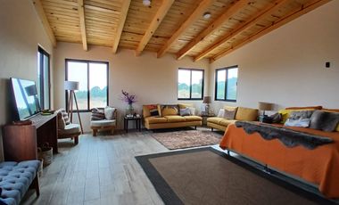 2 Cabañas Hermosas con Terraza para descanso a precio de 1