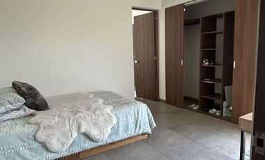 DEPARTAMENTO EN RENTA EN LA RECTA A CHOLULA AMUEBLADO CON SEGURIDAD Y EXCELENTE UBICACIÓN