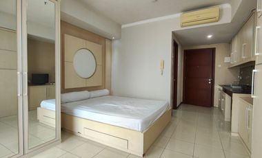 Disewakan Studio Full Furnish di Apartemen Royal Mediterania Garden