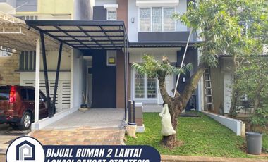 DIJUAL CEPAT RUMAH 2 LANTAI DI DELATINOS BSD 'HRB141'