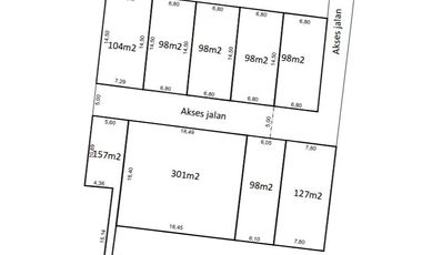 TANAH KAVLING DIJUAL MURAH DI KEMANG SELATAN LOKASI STRATEGIS