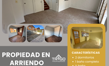 Se arrienda hermosa casa 2D 2B recién remodelada en Villa Alegre, Quillota.