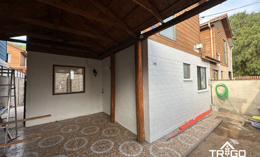 Se arrienda hermosa casa 2D 2B recién remodelada en Villa Alegre, Quillota.