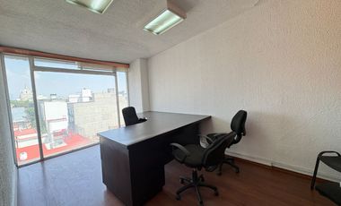 Estupenda oficina  con vista panorámica y  azotea de gran potencial , ideal!