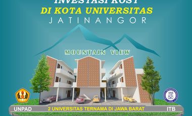 JUAL Kosan JATINANGOR (8 KAMAR, DEKAT KAMPUS UNPAD ITB IPDN) Sumedang Bandung, HAU