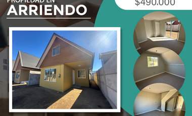 Se arrienda hermosa casa nueva en excelente zona de Limache