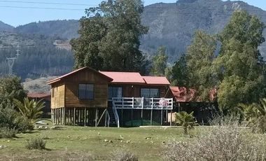 Se Vende Terreno y Cabaña en Lago Machicura, Colbún