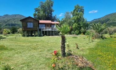 Se Vende Terreno y Cabaña en Lago Machicura, Colbún