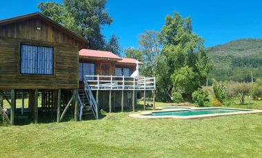 Se Vende Terreno y Cabaña en Lago Machicura, Colbún