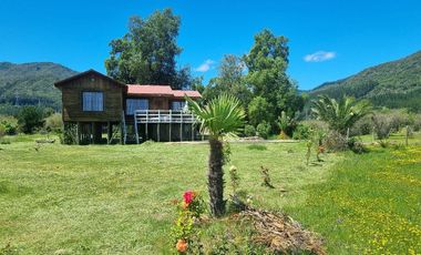 Se Vende Terreno y Cabaña en Lago Machicura, Colbún
