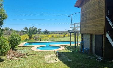 Se Vende Terreno y Cabaña en Lago Machicura, Colbún