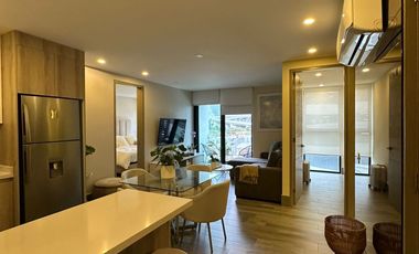 Departamento de 74 m² con 2 recámaras en renta en Valle Poniente Torre Murania