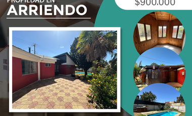 En venta hermosa casa con amplio terreno 4D 2B en Quillota
