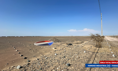 TERRENO INDUSTRIAL I2 EN VENTA - PARACAS (PISCO, ICA)