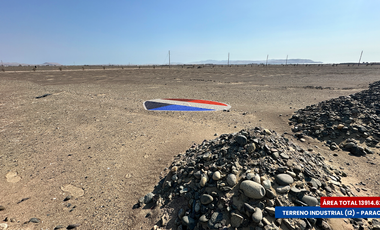 TERRENO INDUSTRIAL I2 EN VENTA - PARACAS (PISCO, ICA)