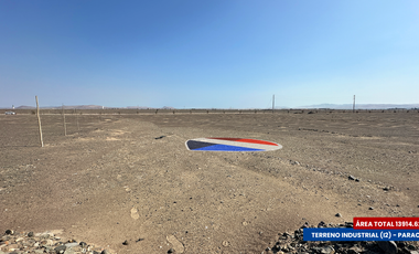 TERRENO INDUSTRIAL I2 EN VENTA - PARACAS (PISCO, ICA)