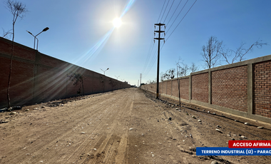 TERRENO INDUSTRIAL I2 EN VENTA - PARACAS (PISCO, ICA)