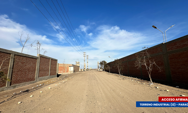 TERRENO INDUSTRIAL I2 EN VENTA - PARACAS (PISCO, ICA)