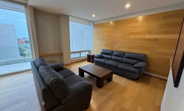 PENTHOUSE AMUEBLADO EN RENTA 3 RECAMARAS TORRE MARFIL ZAVALETA AMENIDADES