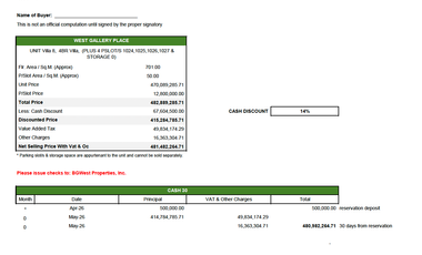 4BR & 4 LEVEL GROUND VILLA | WEST GALLERY PLACE | RFO