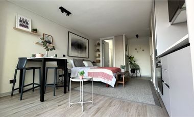 Vanguardia y Conexión en el Corazón Residencial de Ñuñoa: Studio en Los Avellanos