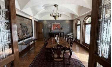 Casa de lujo en venta en Encordada Santa Fe Chihuahua con vista al campo de golf – 635 m² construcción