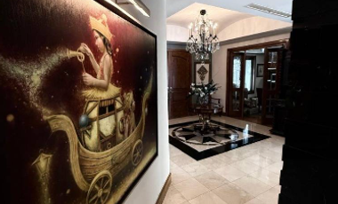 Casa de lujo en venta en Encordada Santa Fe Chihuahua con vista al campo de golf – 635 m² construcción