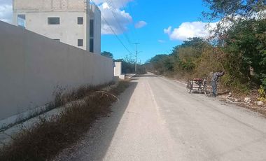 Lote residencial en Cholul en venta