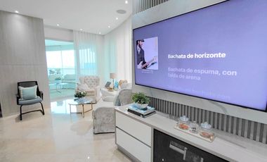 Extraordinario apartamento recien remodelado frente a la bahia de Cartagena