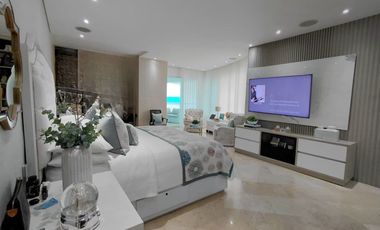 Extraordinario apartamento recien remodelado frente a la bahia de Cartagena