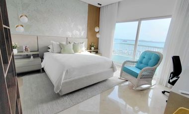 Extraordinario apartamento recien remodelado frente a la bahia de Cartagena