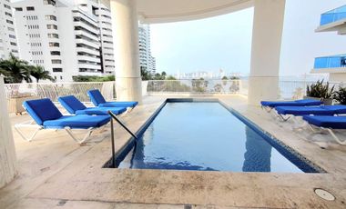 Extraordinario apartamento recien remodelado frente a la bahia de Cartagena