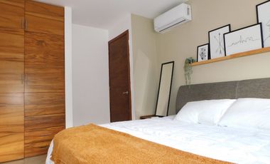 Departamento amueblado en sm.4; Cancún q. roo