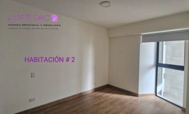 Alquiler de moderno departamento de ESTRENO - 02 Dormitorios + 01 Cochera, en Magdalena