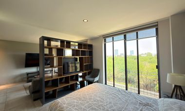 LOFT NUEVO AMUEBLADO EN RENTA LA ENCANTADA LEÓN GTO ZONA NORTE A 5 MINUTOS DEL PARQUE METROPOLITANO