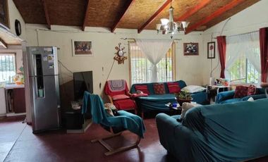 VEN 518 Se vende parcela de 5400 m2 con casa y mucha naturaleza en Hualqui