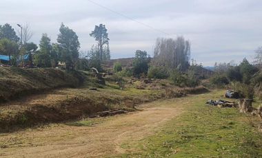 VEN 518 Se vende parcela de 5400 m2 con casa y mucha naturaleza en Hualqui