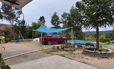 VEN 518 Se vende parcela de 5400 m2 con casa y mucha naturaleza en Hualqui
