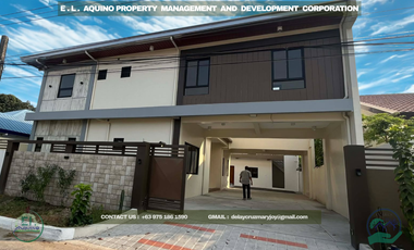BRAND NEW 2 STOREY HOUSE FOR RENT WITH 5 MAIDS ROOM/DRIVERS ROOM FULLY FURNISHED OR UNFURNISHED LOCATED IN A SECURED SUBDIVISION AT ANGELES CITY