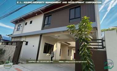 BRAND NEW 2 STOREY HOUSE FOR RENT WITH 5 MAIDS ROOM/DRIVERS ROOM FULLY FURNISHED OR UNFURNISHED LOCATED IN A SECURED SUBDIVISION AT ANGELES CITY