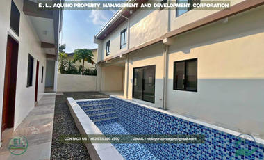 BRAND NEW 2 STOREY HOUSE FOR RENT WITH 5 MAIDS ROOM/DRIVERS ROOM FULLY FURNISHED OR UNFURNISHED LOCATED IN A SECURED SUBDIVISION AT ANGELES CITY