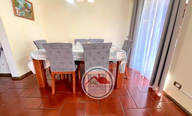 Venta casa 3 dormitorios, piscina, quincho, microbarrio cerrado, Valle lo Campino