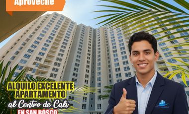 ALQUILO EXCELENTE APARTAMENTO EN EL CENTRO DE CALI EN CIUDAD PARAISO